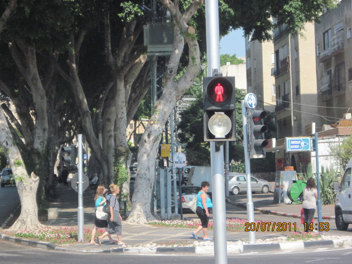 A damged pedestrian signal in the center of Kiryat Ata
The green lens (Of the walking green man, meaning that you can cross) of the green signal was busted by vandals.
This is common in Kiryat Ata.
The municipality would replace the whole signal, or at least, if this pedestrian signal was installed by Menorah Izu Aharon, they will correct the existing signal.
Keywords: Traffic_Lights