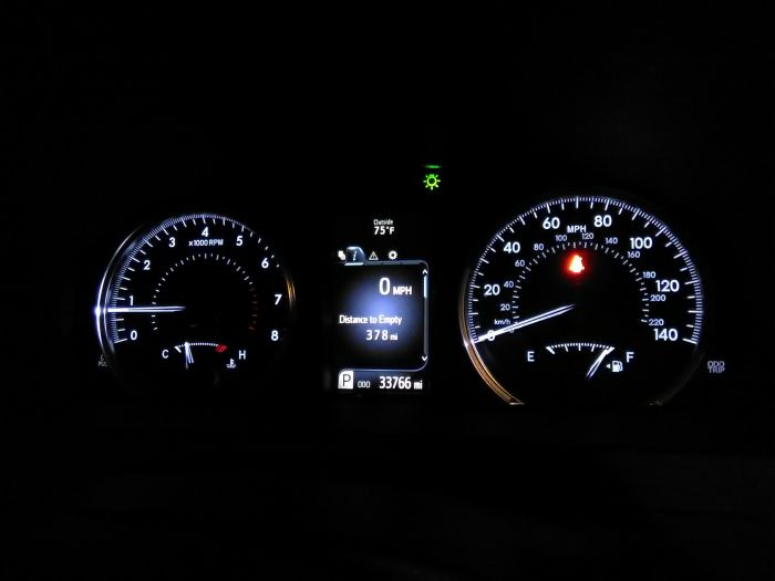 2012 Toyota Camry Gauges
Instrument cluster in a 2012 Toyota camry. Looks great at night IMO.
Keywords: Miscellaneous