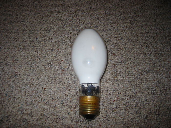 Philips 100 watt mv lamp
Came from an old street light.
Keywords: Lamps
