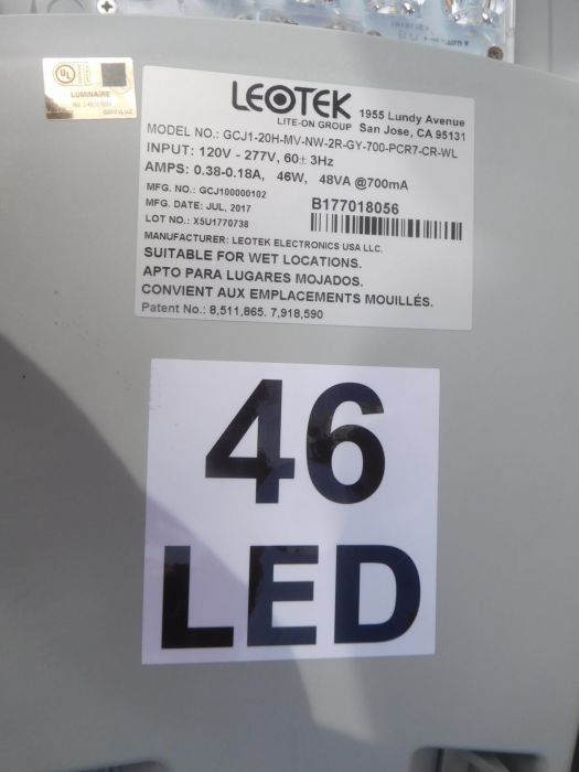 Leotek Green Cobra GCJ1
Information label and nema tag
Keywords: American_Streetlights