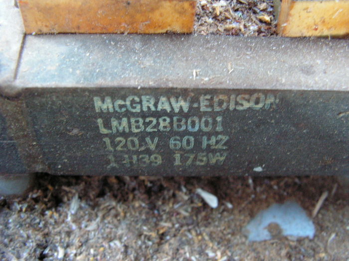 never seen a ballast stamped
by mc graw before 
Keywords: Gear