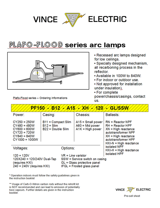 *Future product* PlafoFlood series low bay arc lamps
This is gonna be Vince Electric's 4th fixture series (after the SilverArc, the Carb-O-Bay and the StormStar, which I'm making a datasheet for).
Keywords: Indoor_Fixtures
