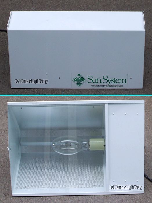 Sun System 250w Metal Halide
A Sunlight Supply "Sun System" 250w MH grow-light fixture...
Like the 400w MH I uploaded yesterday, something I picked up for free a couple weeks ago
(works, but lamp in this one is also @ EOL)
Keywords: Indoor_Fixtures