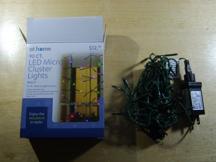 At Home 90ct micro LED multi colored garland lights
Got it on clearance for $1.25, from At Home.
Keywords: Miscellaneous