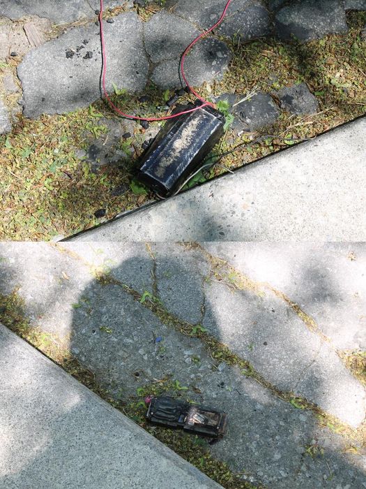 Does It Still Work?
Found this beaten up ballast lying in the curb last week.
Keywords: Miscellaneous