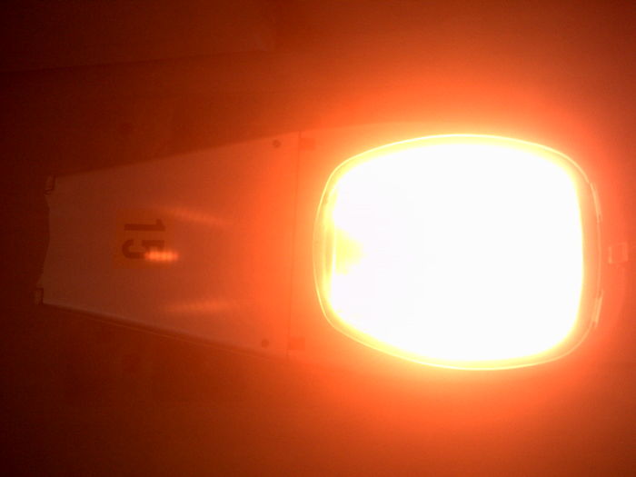 TuDor Lit Up
Lit with a Westinghouse 150W HPS lamp.
Keywords: American_Streetlights